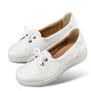 Chaussures de confort Helvesko : modle Laura, blanc