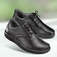 Chaussures de confort Helvesko : modle York, noir
