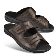 Chaussures de confort Helvesko : modle Stefan, marron