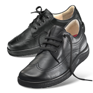 Chaussures de confort Helvesko : modle Douglas, noir