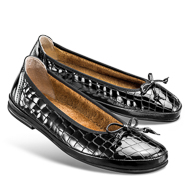 Chaussures de confort Helvesko : modle Aida, noir