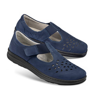 Chaussures de confort Helvesko : modle Chios, bleu