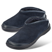 Chaussures de confort Helvesko : modle Sala, bleu fonc