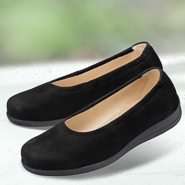 Chaussures de confort LadySko : modle Claudette II, noir