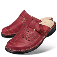 Chaussures de confort LadySko : modle Bruni, rouge