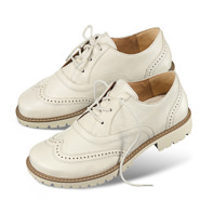 Chaussures de confort Helvesko : modle Estelle, blanc