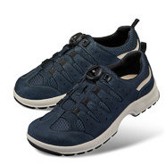 Chaussures de confort Helvesko : modle Division, bleu fonc