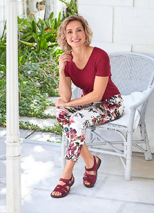 Image de marque avec des chaussures Ladysko