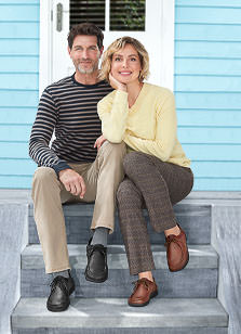 Image de marque avec des chaussures Dansko