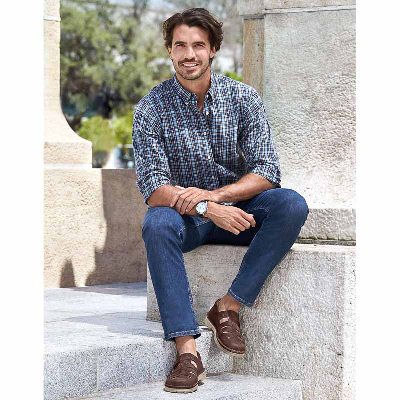 Chaussure confort dansko : BORIS YAK, marron fonc Image 3