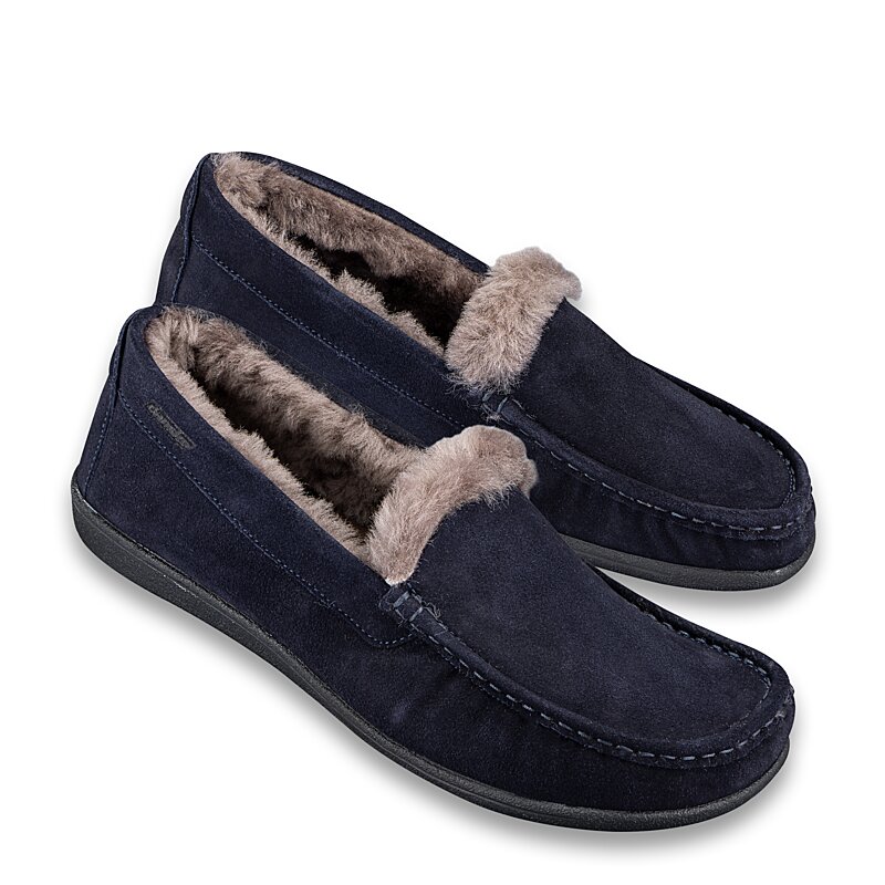 Chaussures de confort dansko : mod�le Tampere, bleu fonc�