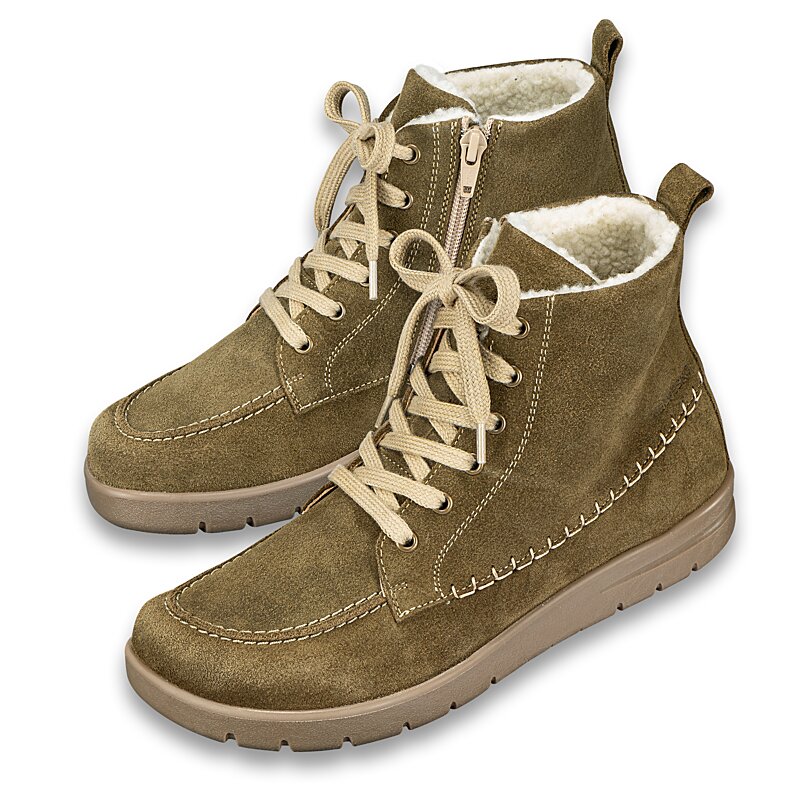 Chaussures de confort Helvesko : mod�le Sonka, olive