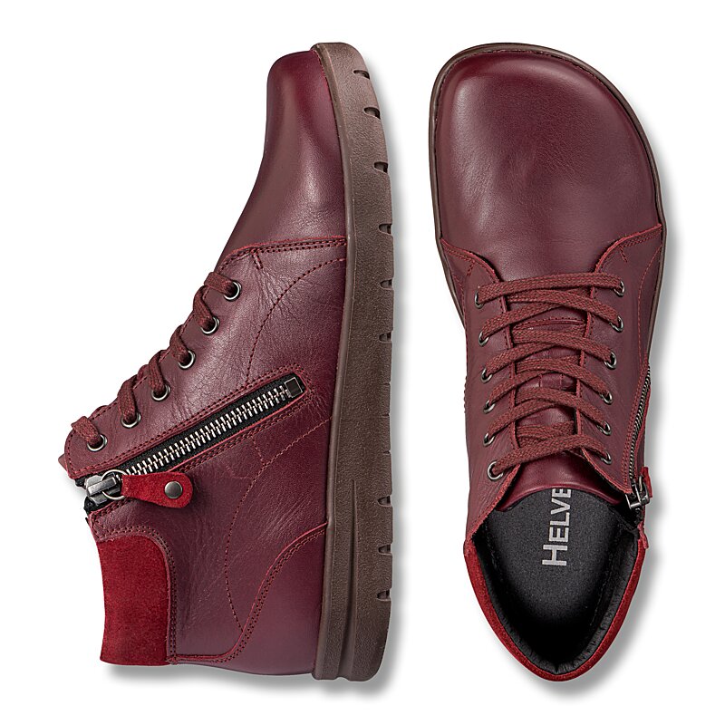 Chaussures de confort Helvesko : mod�le Sula, bordeaux Image 2
