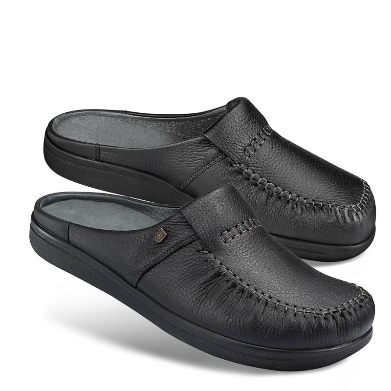 Chaussures de confort dansko : modèle Alex Elk, noir