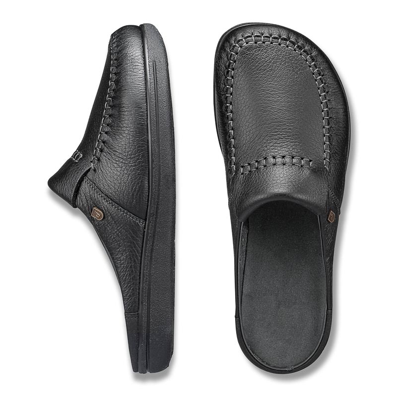 Chaussures de confort dansko : modèle Alex Elk, noir Image 2