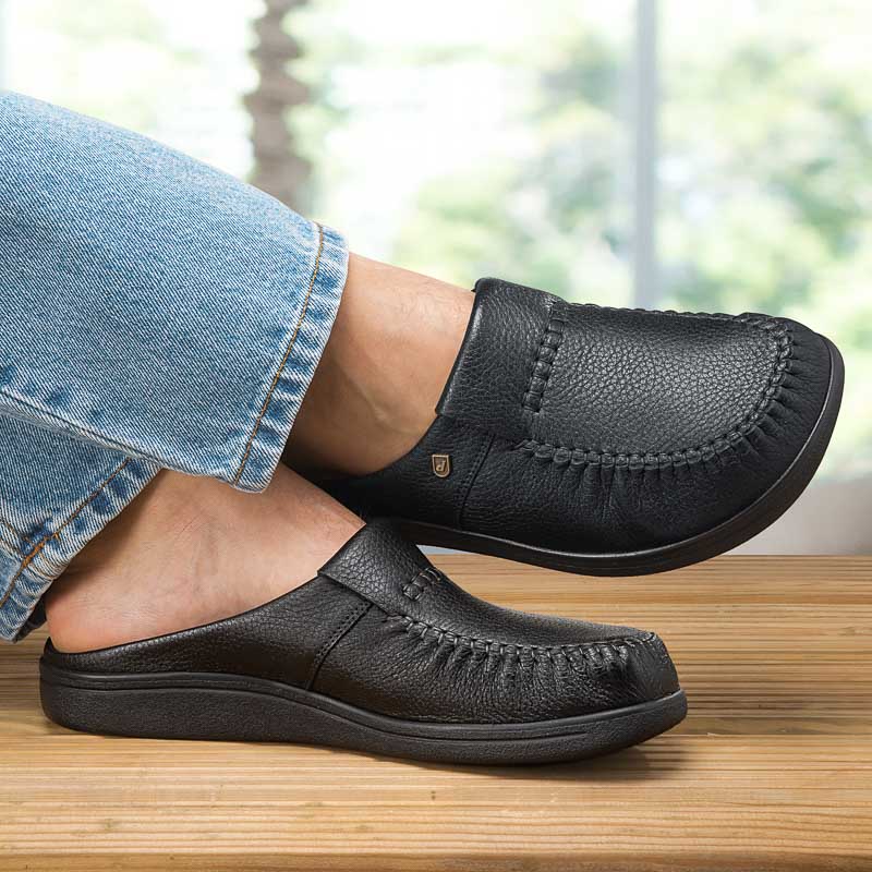 Chaussures de confort dansko : modèle Alex Elk, noir Image 3