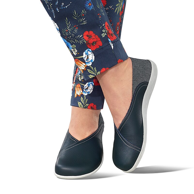 Chaussures de confort dansko : mod�le Lotta Elk, bleu Image 4