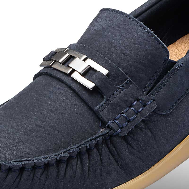 Chaussure confort dansko : ALMA, bleu fonc (cuir nubuck) Image 2