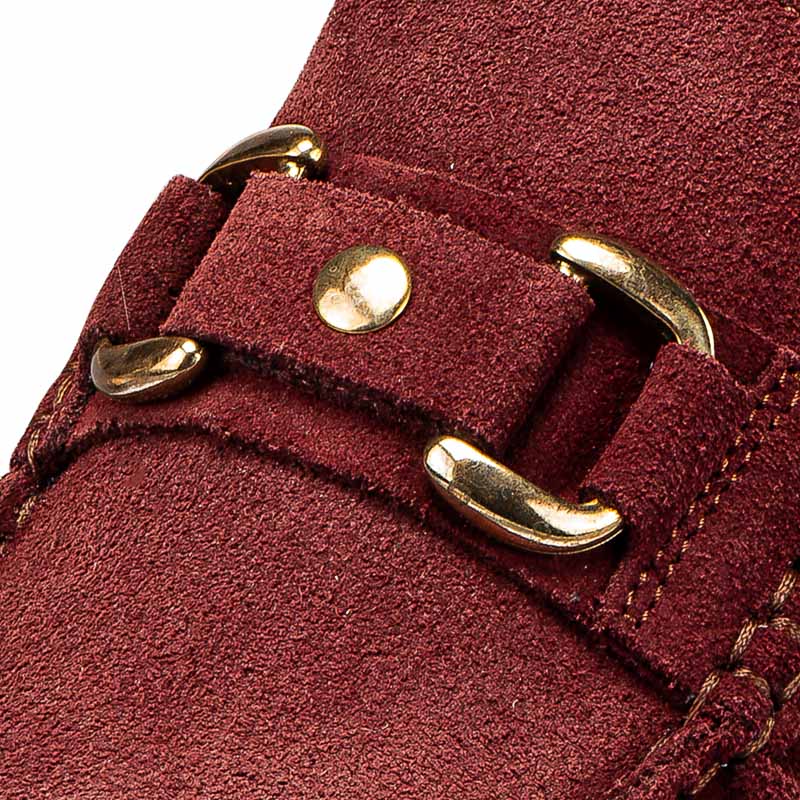 Chaussure confort dansko : BIBBI, bordeaux (cuir velours) Image 3