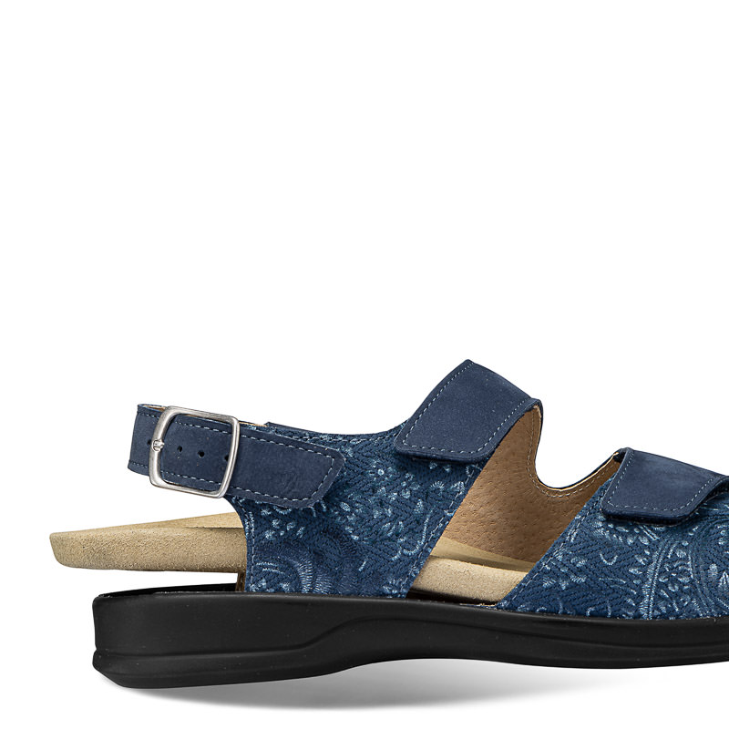 Chaussures de confort LadySko : modle Saphira, bleu Image 4