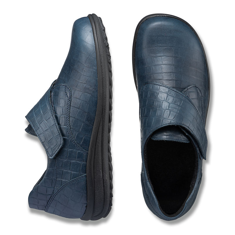 Chaussures de confort LadySko : modle Vera II, bleu fonc Image 2