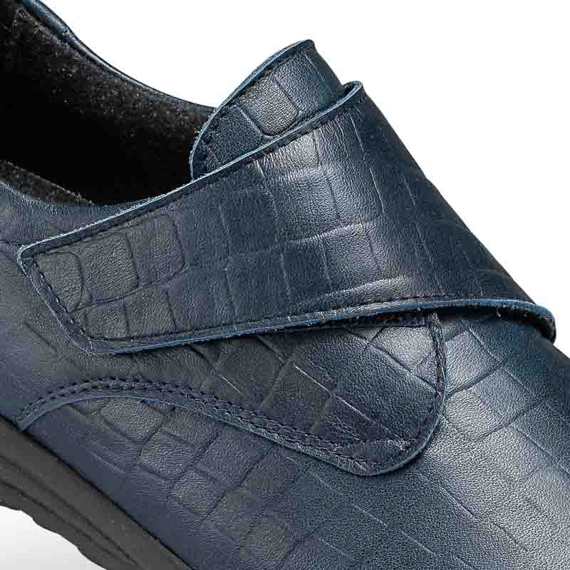 Chaussures de confort LadySko : modèle Vera II, bleu foncé Image 3