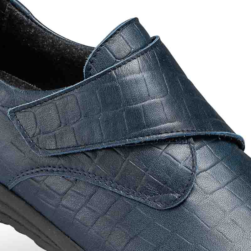 Chaussures de confort LadySko : modle Vera II, bleu fonc Image 3