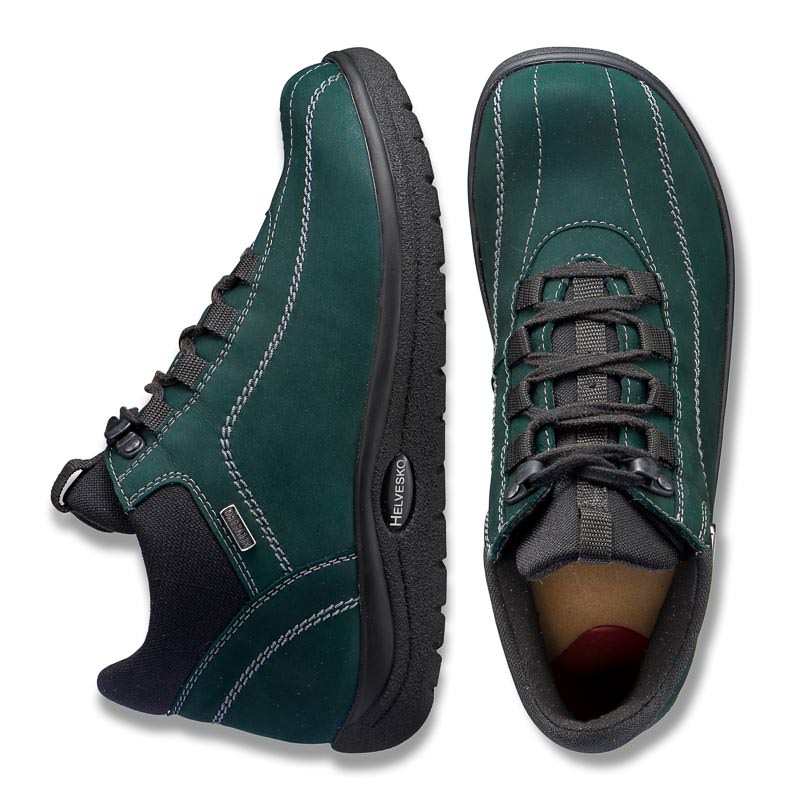 Chaussures de confort Helvesko : modèle Athen, vert foncé Image 2