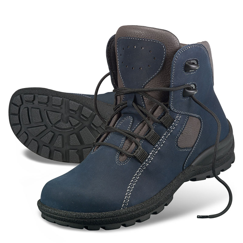 Chaussures de confort Helvesko : modle Erin, bleu