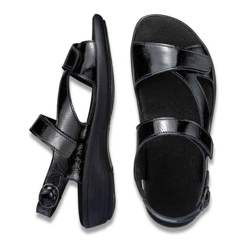 Chaussures de confort LadySko : modle Selina, noir Image 2