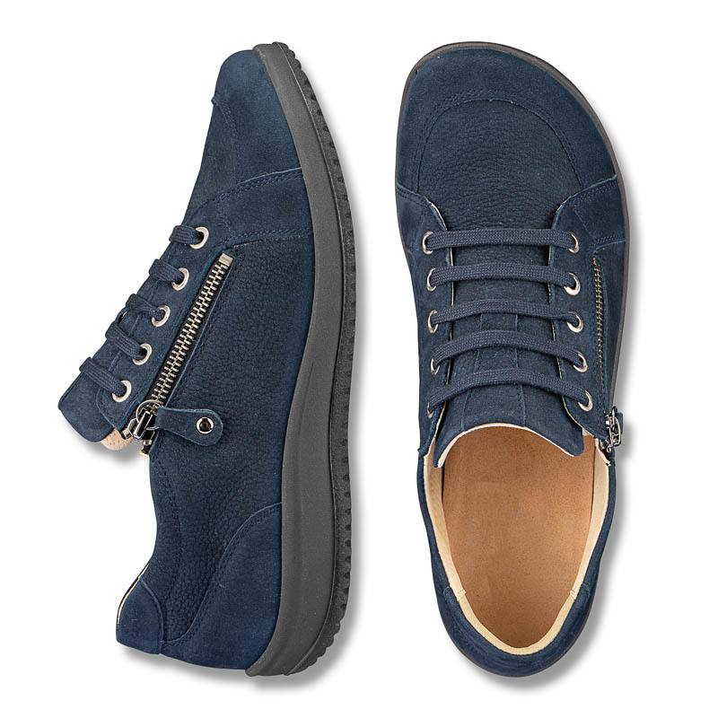 Chaussures de confort Helvesko : modle Verena, bleu fonc Image 2