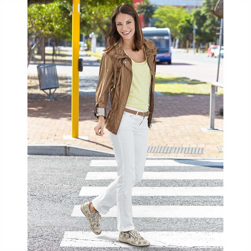 Chaussure confort Helvesko : VERENA, blanc multi (cuir nappa) Image 2