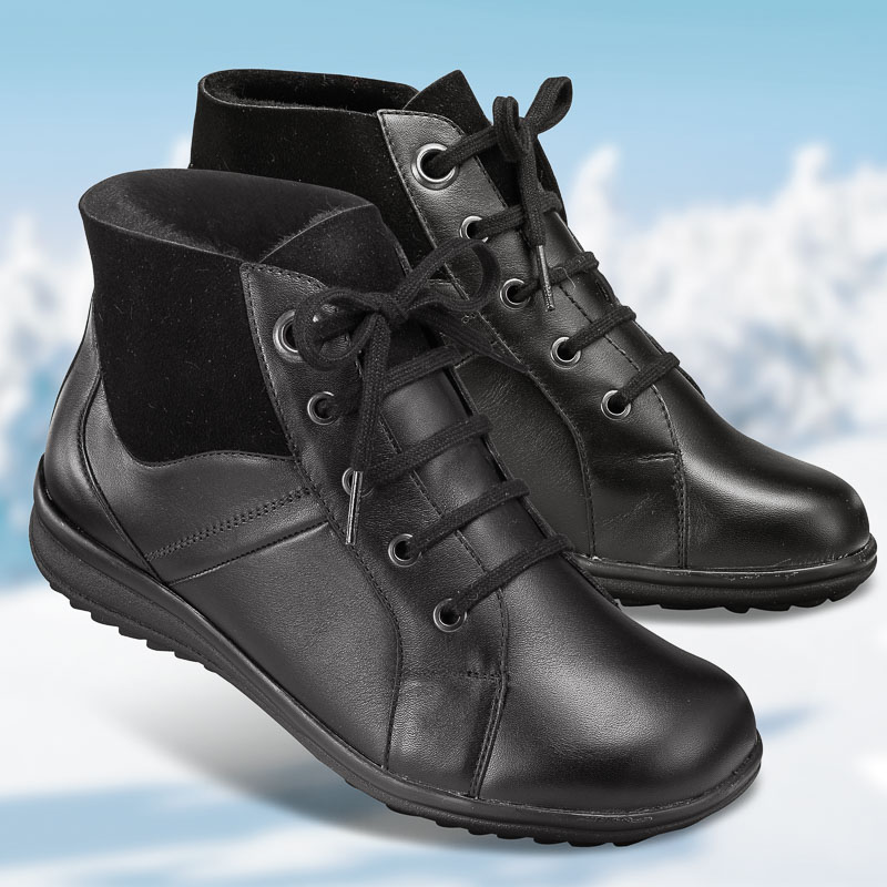 Chaussures de confort LadySko : modèle Ute, noir