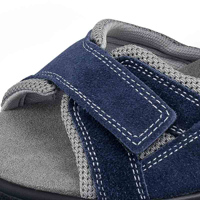 Chaussures de confort Helvesko : modle Bay, bleu Image 4