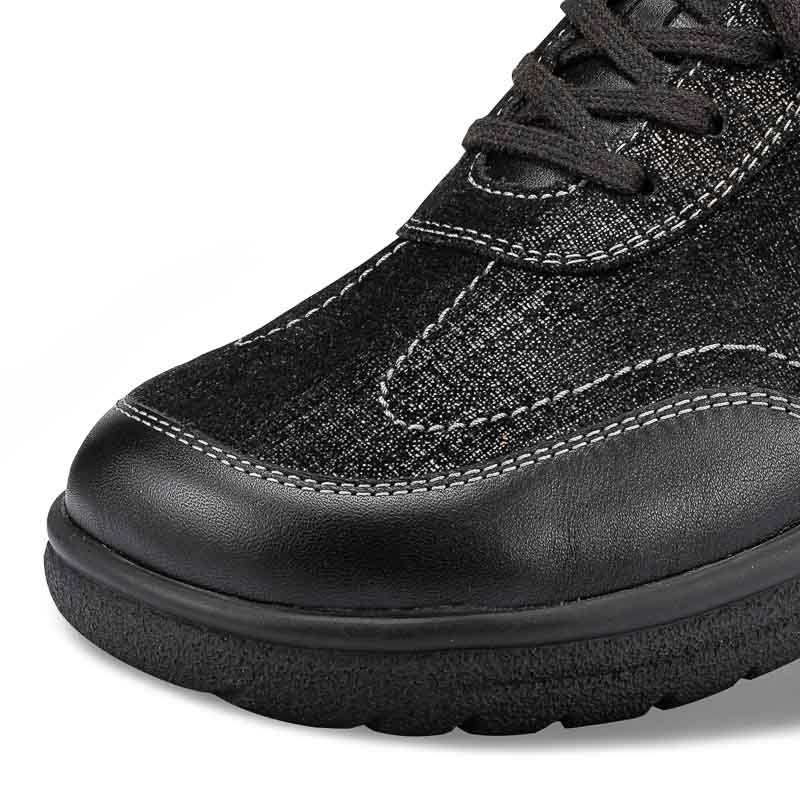 Chaussure confort Helvesko : SALOME, noir - pour femme Nos ...