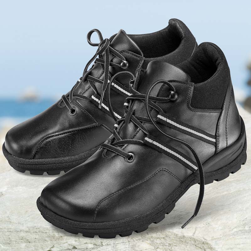 Chaussure confort Helvesko : TRAIL, noir