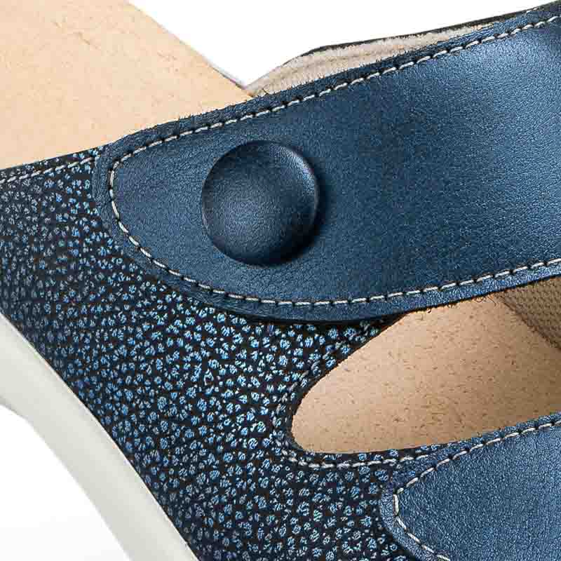 Chaussure confort Helvesko : BEATA, bleu Image 2