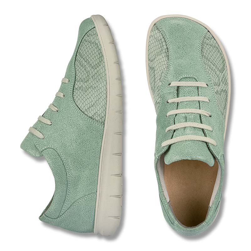 Chaussures de confort Helvesko : modle Mandy, menthe Image 2