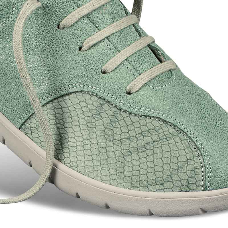 Chaussures de confort Helvesko : modle Mandy, menthe Image 3