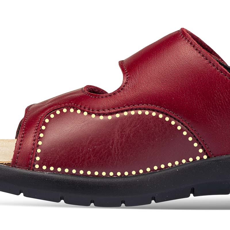 Chaussure confort Helvesko : BEA, rouge Image 3