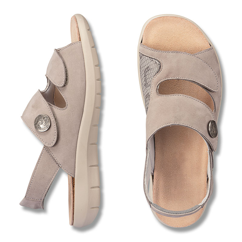 Chaussures de confort Helvesko : modle Bea, gris Image 2