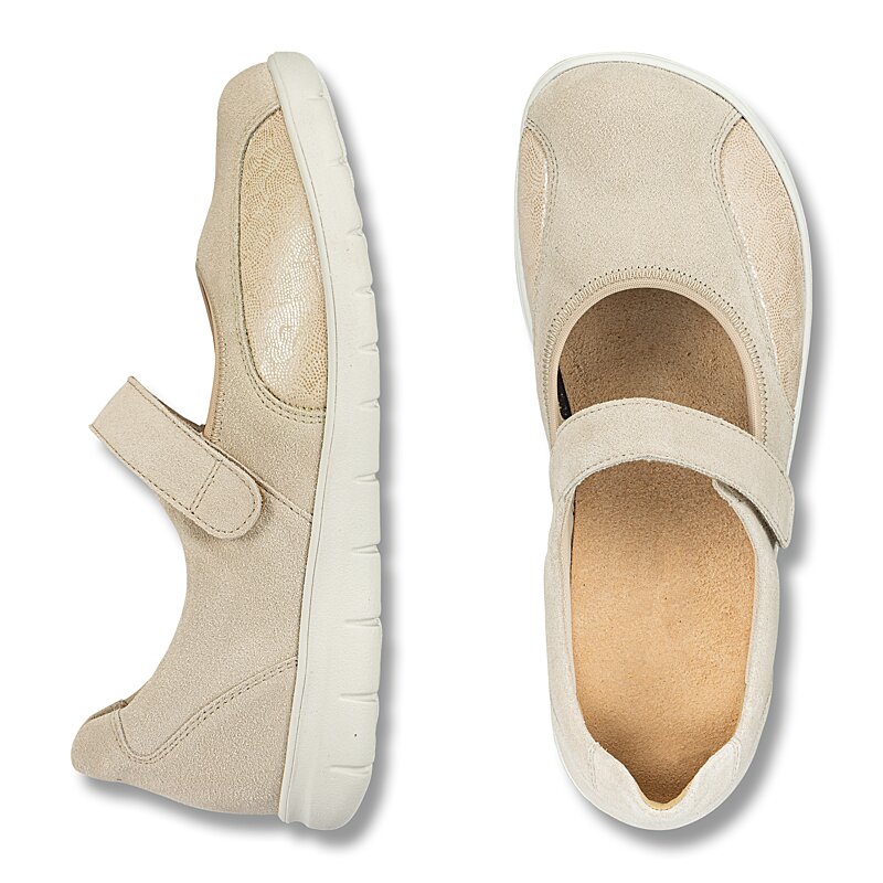 Chaussures de confort Helvesko : mod�le Bettina, beige Image 2