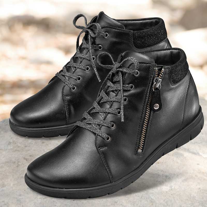 Chaussure confort Helvesko : HEDWIG, noir