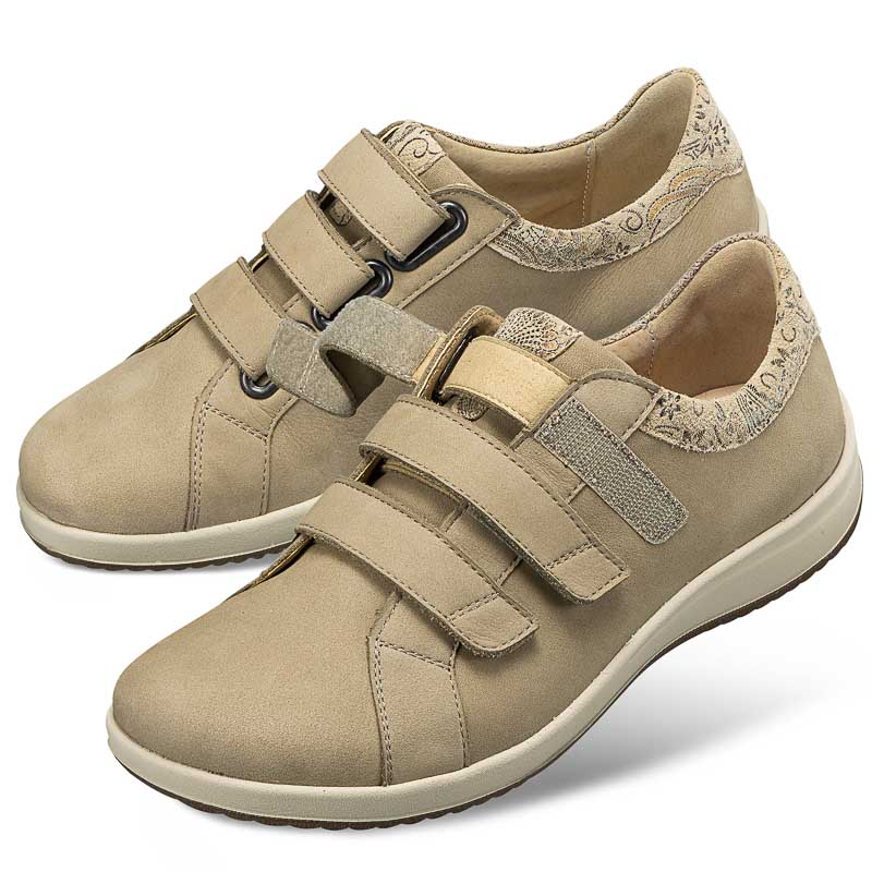 Chaussures de confort Helvesko : modle Petra, beige