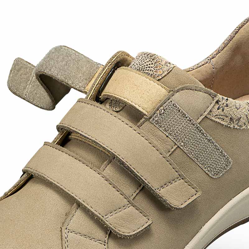 Chaussures de confort Helvesko : modle Petra, beige Image 3