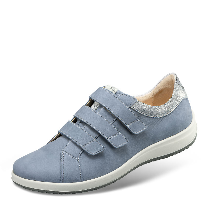 Chaussure confort Helvesko : PETRA, bleu clair