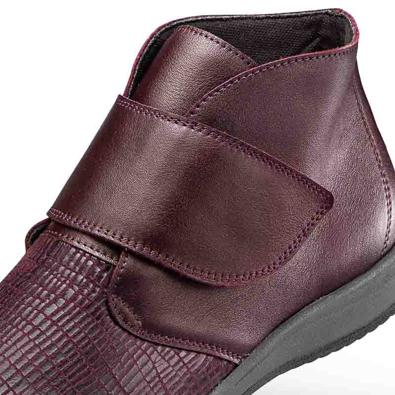 Chaussure confort Helvesko : ESTHER, bordeaux Image 2