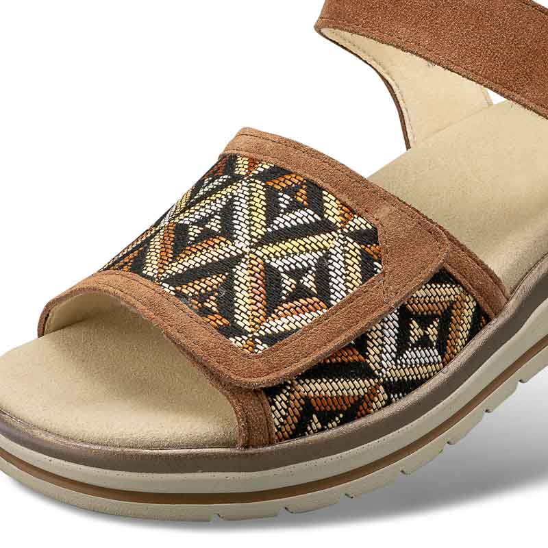 Chaussure confort Helvesko : ROMILLA, marron Image 3