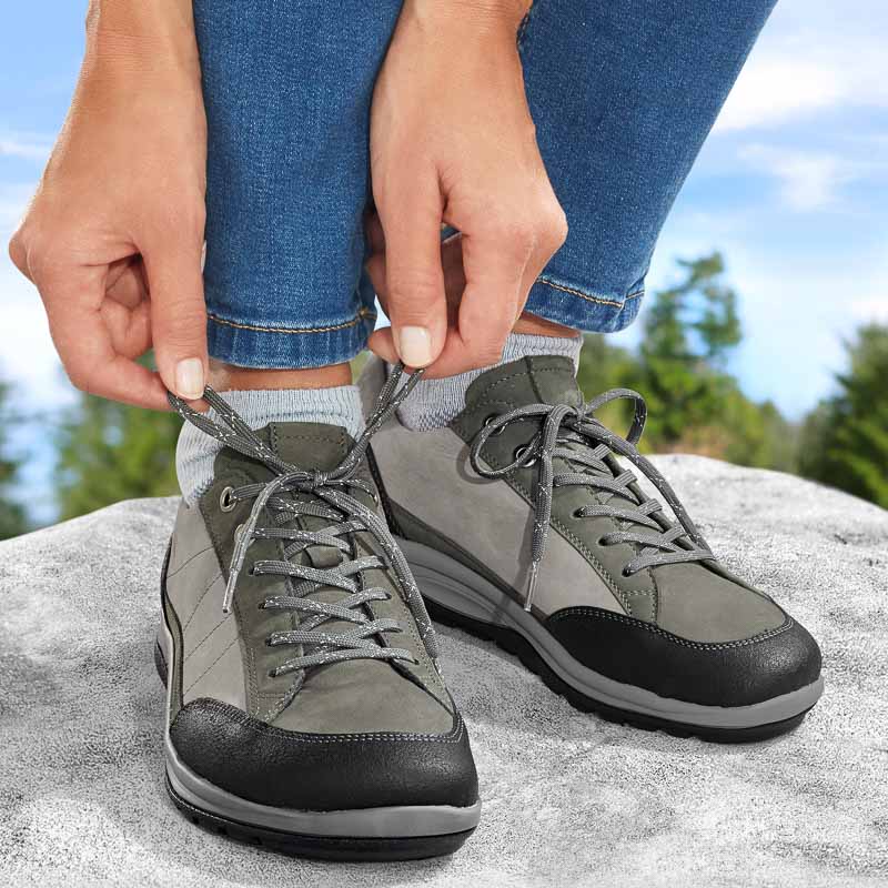 Chaussures de confort Helvesko : modle Nova, gris Image 3