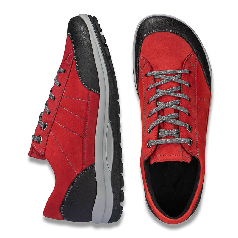 Chaussure confort Helvesko : NOVA, rouge Image 2